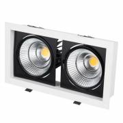 Точечный светильник KARDAN Arlight 028860 (CL-KARDAN-S283x152-2x25W White6000)