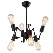 Люстра ROOTS Arte Lamp A9190LM-6BK