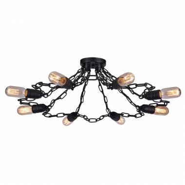 Люстра Arte Lamp(RIVERRUN) A9344PL-8BK