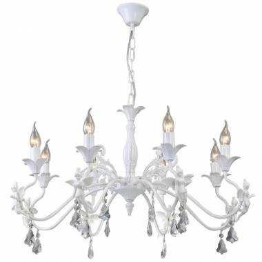 Люстра Arte Lamp A5349LM-8WH ANGELINA