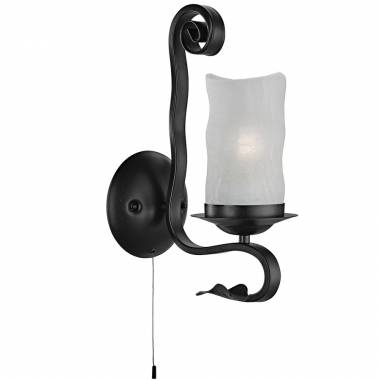 Бра Arte lamp A7915AP-1BK Scroll