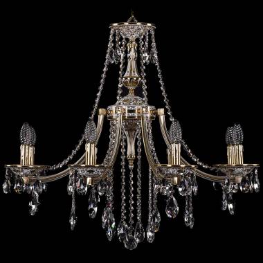 Люстра Bohemia Ivele Crystal 1771/8/150/B/GW