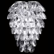 Бра CHARME Crystal lux CHARME AP2+2 LED CHROME/TRANSPARENT