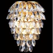 Бра CHARME Crystal lux CHARME AP2+2 LED GOLD/TRANSPARENT