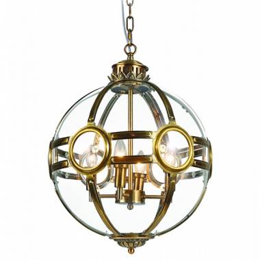 Люстра Delight Collection(Hagerty) KG0516P-3 ANTIQUE BRASS