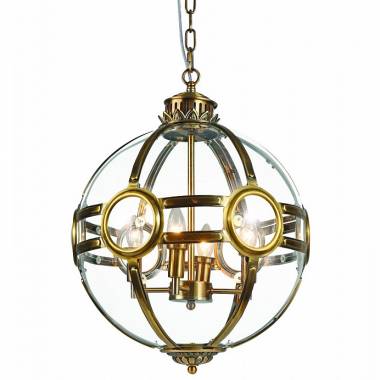 Люстра Delight Collection(Hagerty) KG0516P-4 ANTIQUE BRASS