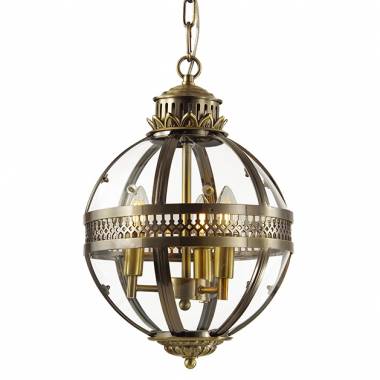 Люстра Delight Collection(Residential) KM0115P-3S ANTIQUE BRASS