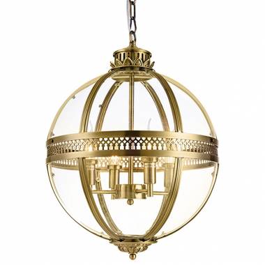 Люстра Delight Collection(Residential) KM0115P-4M ANTIQUE BRASS