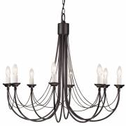 Люстра CARISBROOKE Elstead Lighting CB8 BLACK