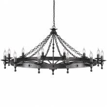 Люстра WARWICK Elstead Lighting WR12 GRAPHITE