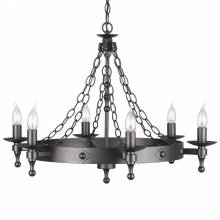 Люстра WARWICK Elstead Lighting WR6 GRAPHITE