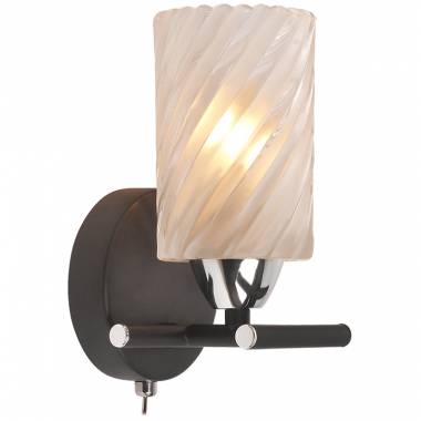 Бра IDLamp 208/1A-Blackchrome