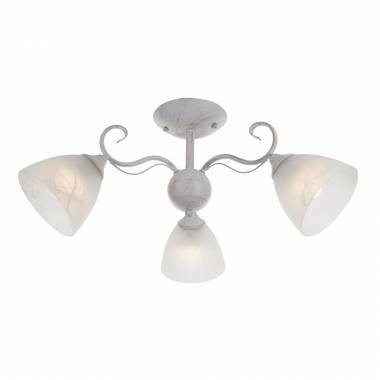 Люстра IDLamp(Olsa) 278/3PF-Whitepatina