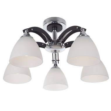 Люстра IDLamp(Fayora) 287/5PF-Blackchrome