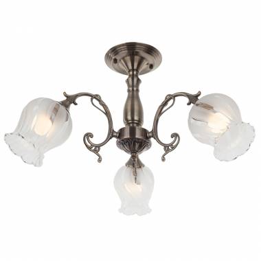 Люстра IDLamp(Dorotea) 289/3PF-Oldbronze