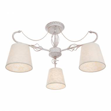 Люстра IDLamp(Vilucchio) 556/3PF-Whitepatina