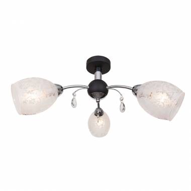 Люстра IDLamp(Agnes ) 843/3PF-Blackchrome