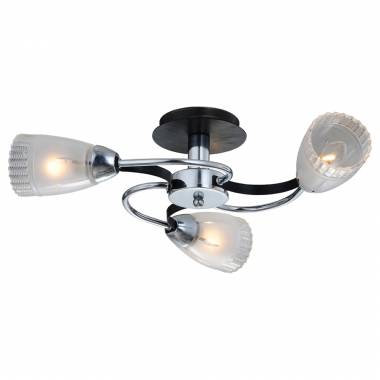 Люстра IDLamp 865/3PF-Darkchrome