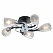 Люстра Davenport IDLamp 865/5PF-Darkchrome