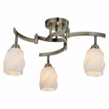 Люстра Durham IDLamp 869/3PF-Oldbronze