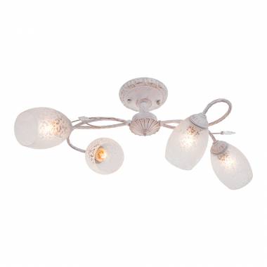 Люстра IDLamp(Julia ) 874/4PF-Whitepatina