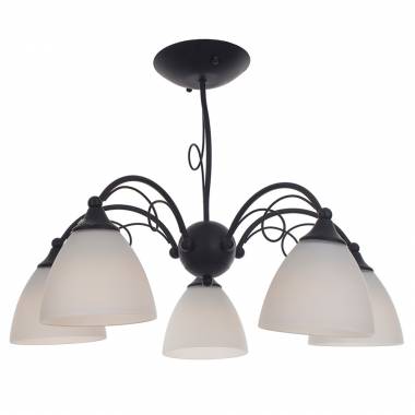 Люстра IDLamp(Elettra ) 881/5PF-Argentoscuro