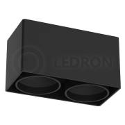 Точечный светильник KEA LEDRON KEA 2ED-GU10 BLACK