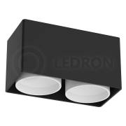 Точечный светильник KEA LEDRON KEA 2ED-GU10 BLACK/WHITE