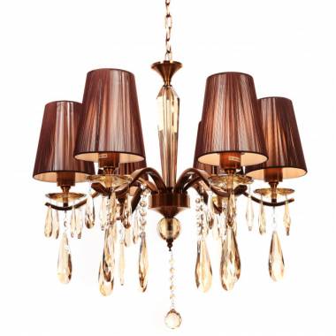 Люстра LUMINA DECO(ALESSIA BRASS) LDP 1726-6 MD